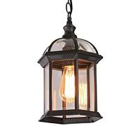 Gazebo UVA in Alluminio Appeso luci appese luci Americane Lanterna del soffitto in Vetro Impermeabile per Il corridoio Esterno per Interni Il lampadario Giardino a Pendente a LED fatturata in Cina