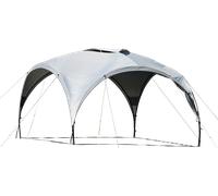 Gazebo wecamp sunshade 350 x 350 cm bianco/grigio