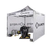 Gazebo XLMOTO Easy-Up con Pareti Grigio Grigio