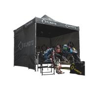 Gazebo XLMOTO Easy-Up con Pareti Nero Nero