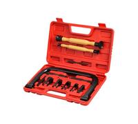 Gazechimp 12 Pezzi Compressore Molle Valvola Set Attrezzi Rimozione Valvola Lappatori Acciaio con Cassetta Trasporto Adatto per Manutenzione Motori Auto Pi