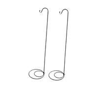 Gazechimp 2 Pezzi Gancio da Pastore Supporto da Giardino per Vaso di Fiori Luce Solare