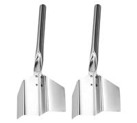 Gazechimp 2X Utensili Angolari Yin E Yang in Acciaio Inossidabile per La Finitura dei Bordi del Muro a Secco