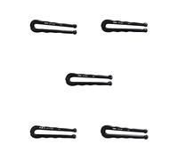 Gazechimp 5 Pezzi Inglese Regolabile in Acciaio con Finitura Nera Dado Tondo