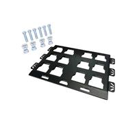 Gazechimp Accessori per Piastra di Montaggio per Cassetta Degli Attrezzi, Montaggio a Parete E Pavimento Professionale per Impieghi Gravosi