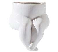 Gazechimp Body Vase Statue Flower Vase Sculpture Cute Planter Office And Cafe Arrangement