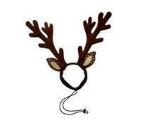 Gazechimp Cerchietto per Capelli con Corna di Natalizie per, Ideale Come per Feste di Natale