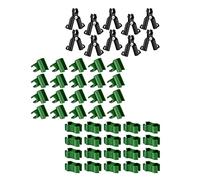 Gazechimp Clip per Connettore per Piante da 50 Pezzi, Clip Girevoli per Piante per Traliccio da Giardino in Serra