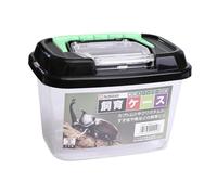 Gazechimp Critter Keeper Rettilario Trasparente con Manico Contenitore per Animali Ventilato Portatile Piccolo Habitat Rettangolare con Coperchio Adatto a Pesci