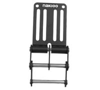 Gazechimp Fibbia a Sgancio Cintura Porta Attrezzi Alluminio Lega Fissaggio Sicuro Adattatore Universale per Artigiani Elettricisti Uso Quoti, Nero