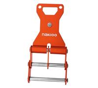 Gazechimp Fibbia Cintura Universale per Attrezzi Laccio Porta Utensili in Lega di Alluminio Clip di Sgancio Rapido Gancio a Catena Adatta per Elettricisti Faleg, Arancione 60mm