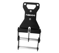 Gazechimp Fibbia Cintura Universale per Attrezzi Laccio Porta Utensili in Lega di Alluminio Clip di Sgancio Rapido Gancio a Catena Adatta per Elettricisti Faleg, Nero Fisso