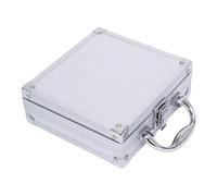 Gazechimp Lockable Scatola Porta Attrezzi Organizer Portatile Lega di Alluminio con Chiusura E Manico per Conservare Strumenti Accessori E Gioielli Adatta