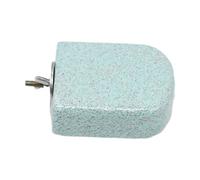 Gazechimp Pietra per Molare La Bocca del Pappagallo, Facile da Installare, Trespolo per Pappagalli in Piedi, Giocattolo per Pappagalli Parrocchetti, Verde