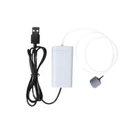 Gazechimp Pompa Acquario Kit Aeratore Mini Vasca Pesci USB Portatile Ossigenatore Silenzioso Stabile in Pp Adatto per Acquario Domestico Pesca Esterno Situ, Standard W Hose