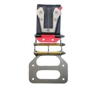 Gazechimp Porta Metro Nastro Clip Cintura Multitool Base Accessorio Portatile Metallo Pp Fissaggio Veloce Adatto per Cantieri Attività Professionali Artigianato, Td Destro Modificato