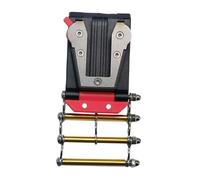 Gazechimp Porta Metro Nastro Clip Cintura Multitool Base Accessorio Portatile Metallo Pp Fissaggio Veloce Adatto per Cantieri Attività Professionali Artigianato, Catena Sinistra Td