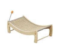 Gazechimp Tiragraffi per Gatti in Sisal, Reclinabile, Resistente alla Perdita di Pelo, Riutilizzabile, Protettivo per Mobili, 53x33x15.5 Cm