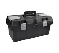 Gazechimp Valigetta Porta Attrezzi Cassetta Portaoggetti Organizer Utensili Portatile in PP con Struttura Rinforzata E Impugnatura Antiscivolo Adatta per, 40.5x19.5x18.5 Cm