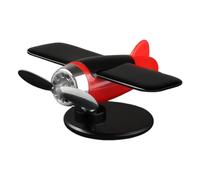Gazocua Aeroplano ad Energia Solare,Accessori Auto con Elicottero Rotante a Energia Solare | Soggetto Da Cruscotto Auto Regalo Unisex Per Donne, Uomini E Papà