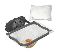 Gazocua Colino Da Lavello A Maglia | Utensili Multifunzionali Con E 50 Filtri - Colino Lavello Alimenti - Per Insalata Cibo Frutti Di Bosco Mescolanza Pulizia Cottura Campeggio