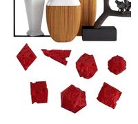 Gazocua Cool Dice, 7 pezzi di cubo per formaggio - Stampato 3D interattivo per gioco di ruolo, matematica, apprendimento, processo decisionale, viaggio, classe e notte in famiglia