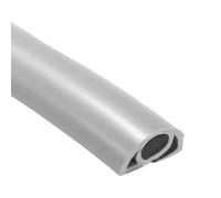 Gazocua Copertura per cavi da pavimento, coperture per cavi elettrici per pavimento; coperture ignifughe per cavi sul pavimento; fondo isolato, autoadesivo, impedisce il rischio di inciampare