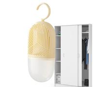 Gazocua Deumidificatore per armadio riutilizzabile | Humidity Packs Appendiabiti Armadio - Sacchetti di assorbimento 'umidità appendibili con collettore d'acqua per mantenere i vestiti asciutti nel