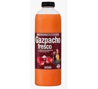 Gazpacho Fresco con Aceite de Oliva Virgen Extra, Zuppa Fredda Spagnola Piccante, 1 Litro, pack 3
