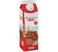 Gazpacho Tradicional, 100% Naturale, Pronto da Mangiare, pack 4