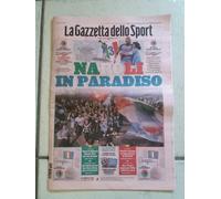 GAZZETTA DELLO SPORT DEL 05/05/2023-NAPOLI IN PARADISO-NAPOLI CAMPIONE D'ITALIA