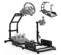 Gazzyt Racing Simulator - Supporto per ruota da corsa regolabile per Logitech G27 G29 G920 G923 Thrustmaster T300 T300RS T248 senza cambio pedale e sedile