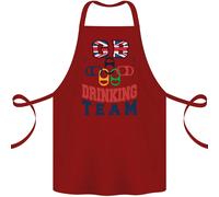 GB Bere Squadra Divertente Cervo Fare Doo Birra Cotone Grembiule 100% Biologico