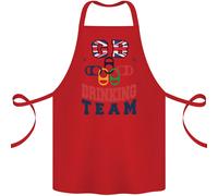 GB Bere Squadra Divertente Cervo Fare Doo Birra Cotone Grembiule 100% Biologico