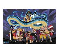 GB eye ABYSTYLE One Piece - Poster dell'equipaggio contro Kaido (91,5 x 61 cm)