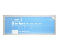 GB Eye Cornice 33 x 95 cm, colore: Argento, legno