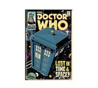 GB eye Doctor Who, Tardis Comic, Maxi Poster (61 x 91,5 cm), Carta, Blu, 91.5 x 61cm