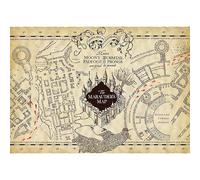 Harry Potter Parchment Marauder's Map Mappa del Malandrino Poster Pergamena