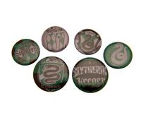 GB EYE Harry Potter - Slytherin - Confezione da 6 distintivi