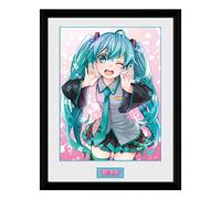 HATSUNE MIKU - Framed print "Wink" (30 0)