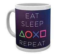 GB Eye Limited - PLAYSTATION Tazza Mangia, dormi e ricomincia