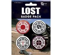 GB Eye Ltd, 4 Set di Badge, Lost, Confezione da 2, BP0010