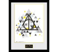 GB eye Ltd Harry Potter, Deathly pixel, con stampa artistica, 30 x 40 cm, legno,