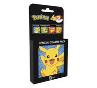 GB Eye LTD, Pokemon, Pikachu, Set de 4 Sottobicchieri