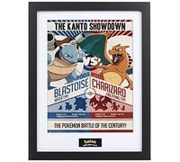GB eye Ltd, Pokemon, Red Vs Blue, Foto incorniciata, 40 x 30 cm