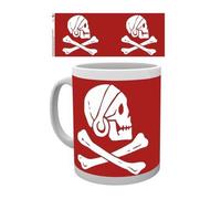 GB eye Ltd, Uncharted, Red Skull, Mug, Wood, Various, 15x10x9 cm