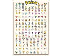 GB Eye Maxi Poster Pokémon Kanto 151 91,5x61 cm