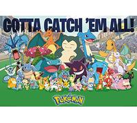 GB eye MX0001 Maxi Poster Pokémon All Time Favorites 61 x 91,5 cm
