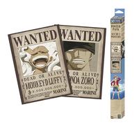 GB eye - ONE PEZZO Set 2 Chibi Posters Wanted Luffy & Zoro