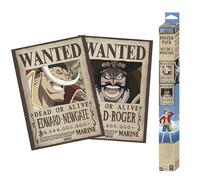 GB eye - ONE PEZZO Set 2 Chibi Posters Wanted Roger & Whitebeard